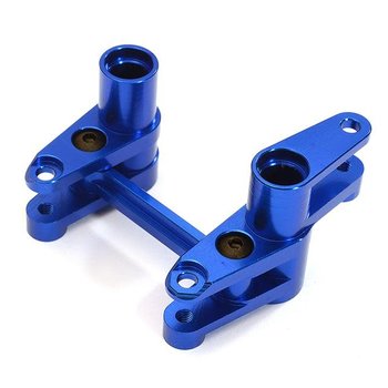 Integy Billet Machined Alloy Steering Bell Crank Set for Traxxas 1/10 4-Tec 2.0 C28427BLUE