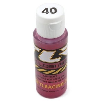SILICONE SHOCK OIL, 40WT, 516CST, 2OZ
