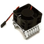 Integy 36mm Motor Heatsink+40x40mm Cooling Fan 16k rpm for Most 1/10 On-Road & Off-Road