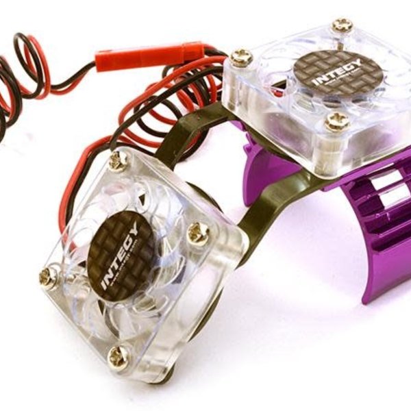 Integy Mot Htsnk/Twin Fan, Purp: Blitz
