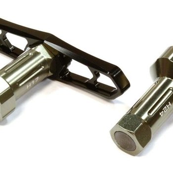 Integy Professional Grade Hex Socket Wrench for 17mm & 24mm Hex Wheel Nut