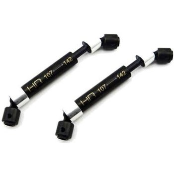 HOT RACING SSCX37V Steel Center Drive Shaft 107-142mm SCX10