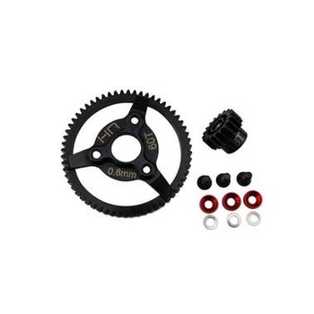 HOT RACING STE260 Brushless Steel Gear Kit 32P 18/60T .8m 3.33