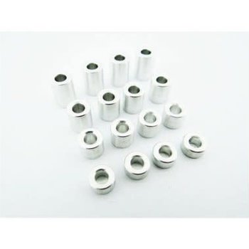 HOT RACING SPC3007 M3 3-9mm Aluminum Standoff Spacer (16)