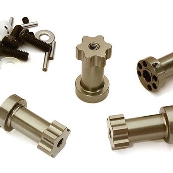 Integy 12mm Hex Extended Wheel (4) Hub 22mm Thick for Most 1/10 Traxxas