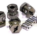 Integy C22927 ALLOY HEX WHL HUB 17MM