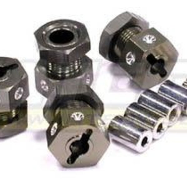 Integy C22927 ALLOY HEX WHL HUB 17MM