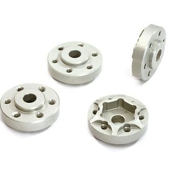 Integy Alloy 12mm Hex-to-6 Bolt Wheel Hub 6mm Thick 0 Offset for Traxxas TRX-4