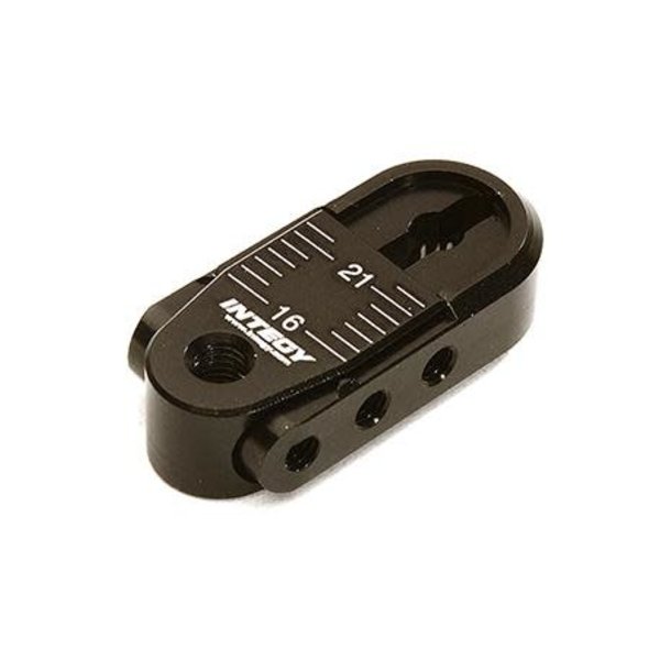 Integy Alloy Adjustable Length Steering Servo Horn 25T for Traxxas TRX-4 (r=16-21mm)