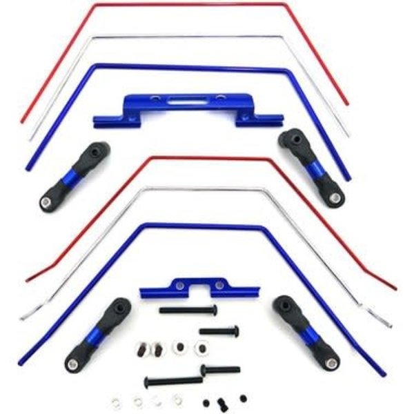 HOT RACING TE311SLC Front/Rear Wide Sway Bar 2WD Slash
