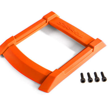 Traxxas Skid plate, roof (body) (orange)/ 3x12mm CS (4)