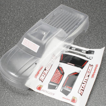 Traxxas Body, Stampede (clear, requires painting) (requires #3614 to mount)