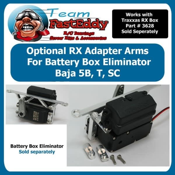 Team FastEddy Batery Box Eliminator RX Adapter