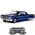 Redcat Racing SIXTYFOUR 1/10 ELECTRIC FULLY FUNCTIONAL HOPPING LOWRIDER - Blue Jevries Edition