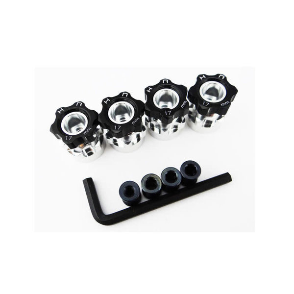 HOT RACING WH17HS01 6mm Offset 17mm Hubs 12mm Hex Mount