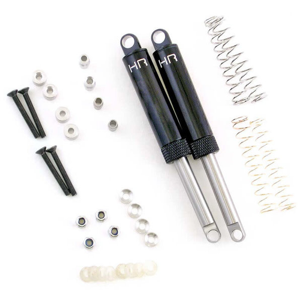 HOT RACING TD100T01 Black Internal Spring Air Shocks 100mm