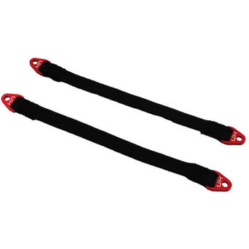 HOT RACING Suspension Travel Limit Straps 140mm (2)
