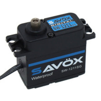 SAVOX Waterproof High Voltage Digital Servo 0.08sec / 347.2oz @ 7.4V - Black Edition