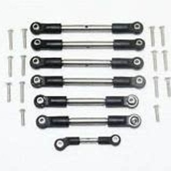 GPM GPM Racing Traxxas Stainless Steel Thickened Tie Rods - Rustler 4x4