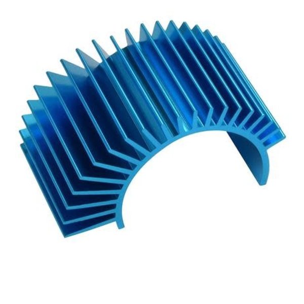 APEX APEX RC PRODUCTS BLUE ALUMINUM 540 / 550 ELECTRIC MOTOR HEAT SINK #8040