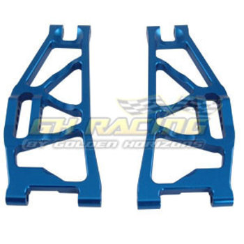 GH RACING 02157 ALUM REAR LOWER ARMS BLU