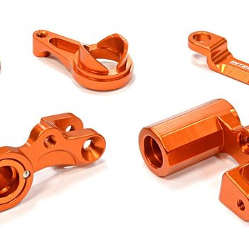 Integy C25811ORANGE Steering Bell Crank 1/10 Telluride 4x4