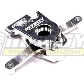 Integy Billet Machined Steering Bell Crank for Traxxas 1/16 E-Revo, Slash, Summit, Rally T3443SILVER