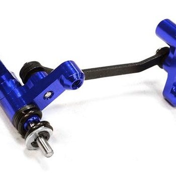 Integy C25885BLUE Steering Bell Crank 1/18 LaTrax Rally