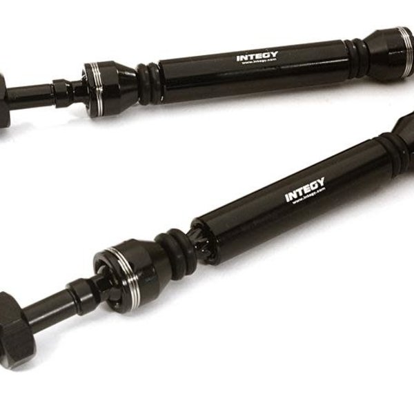 Integy HD Steel Rear Universal Drive Shaft (2) for Traxxas 1/10 Slash & Stampede 4X4 C28210BLACK