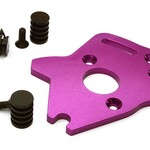 Integy Billet Machined T3 Motor Plate for 1/10 Stampede 4X4 & Slash 4X4 (non-LCG) C28194PURPLE