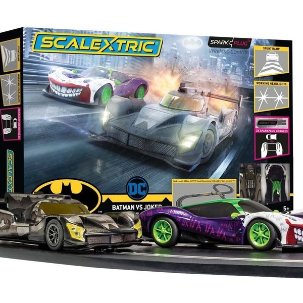 SCALEXTRIC SPARK PLUG - BATMAN VS JOKER SET
