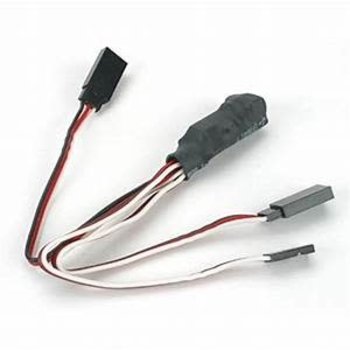 APEX APEX RC PRODUCTS FUTABA STYLE 6" / 150MM SERVO Y HARNESS