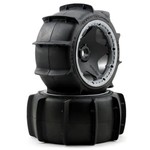 HPI Mounted Sand Buster Paddle Tire M Compound - Baja 5B