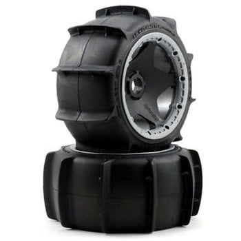 HPI Mounted Sand Buster Paddle Tire M Compound - Baja 5B