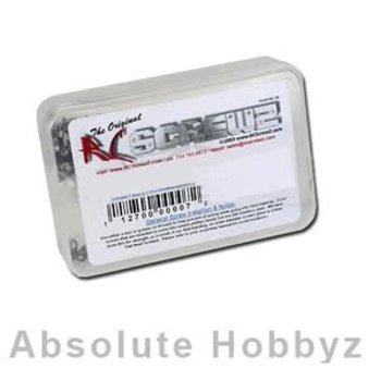 TRA054 TRAXXAS LATRAX SST 1/18TH STAINLESS STEEL SCREW KIT