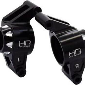 HOT RACING Aluminum Rear Hubs Stub Axle Carriers Maxx