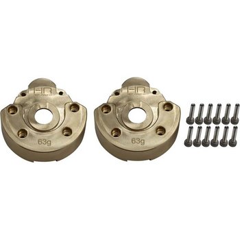 HOT RACING Hot Racing EVE21HE Heavy Brass Outer Portal Drive Housing Gen 8