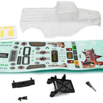B-17 Betty Body, Clear & Precut: SCX24