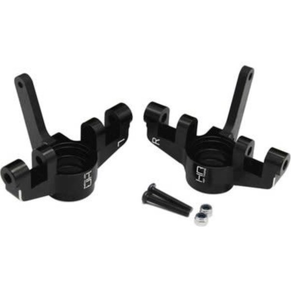 HOT RACING Hot Racing Arrma 4S BLX Aluminum Front Steering Blocks (Black) (2)