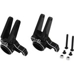 HOT RACING Hot Racing Arrma 4S BLX Aluminum Rear Hub Set (Black) (2)