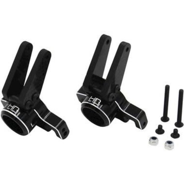 HOT RACING Hot Racing Arrma 4S BLX Aluminum Rear Hub Set (Black) (2)