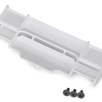 Traxxas Wing, Rustler® 4X4 (white)/ 3x8 FCS (3)