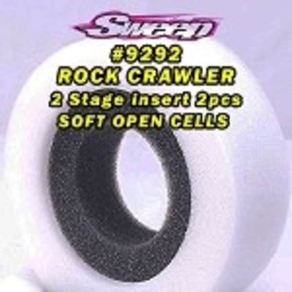 SWEEP Crawler Dual stage 1.9 Soft open cells inserts 2pcs set