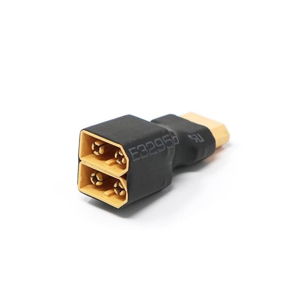 Shadow Hobbies APEX RC PRODUCTS NO WIRE XT60 PARALLEL ADAPTER CONNECTOR PLUG 1pc