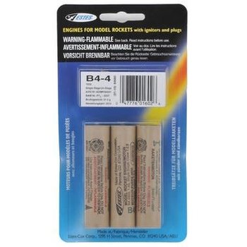 Estes B4-4 Model Rocket Engines (3pk)