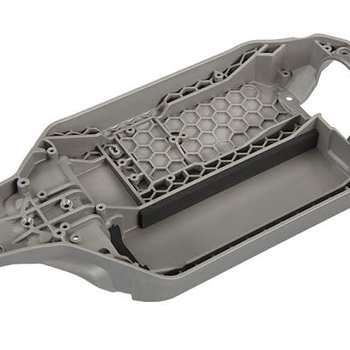 Traxxas Chassis (162mm long battery compartment) (fits flat style battery packs) (use only with #7430R front bulkhead & #6726X battery hold-down)