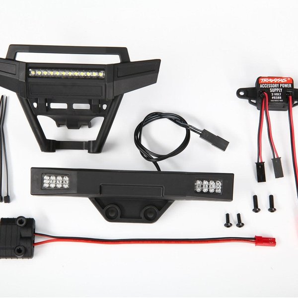 Traxxas tra9095 HOSS LED LIGHT SET COMPLETE W/ POWER  ship inc