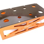 Integy Alloy HD Composite On-Road Car Stand Workstation for 1/10 & 1/8 Size 198x98x63mm C26919ORANGE