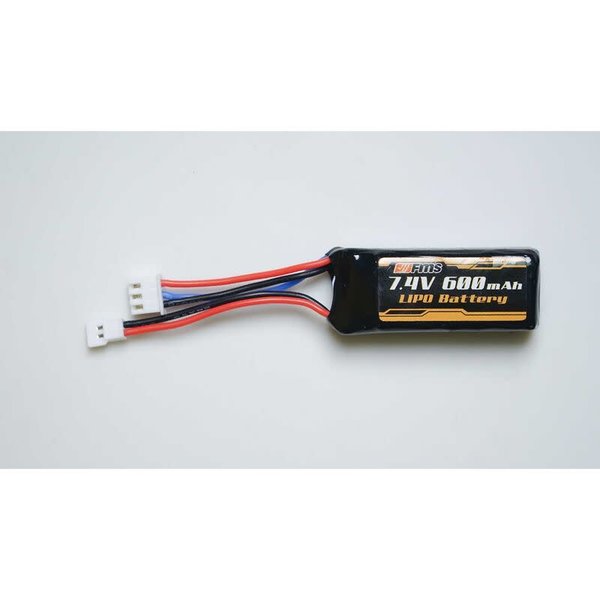 FMS Battery 7.4v 600mAh Lipo: Atlas Katana