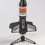 Rage R/C Spinner Missile X - Black Electric Free-Flight Rocket